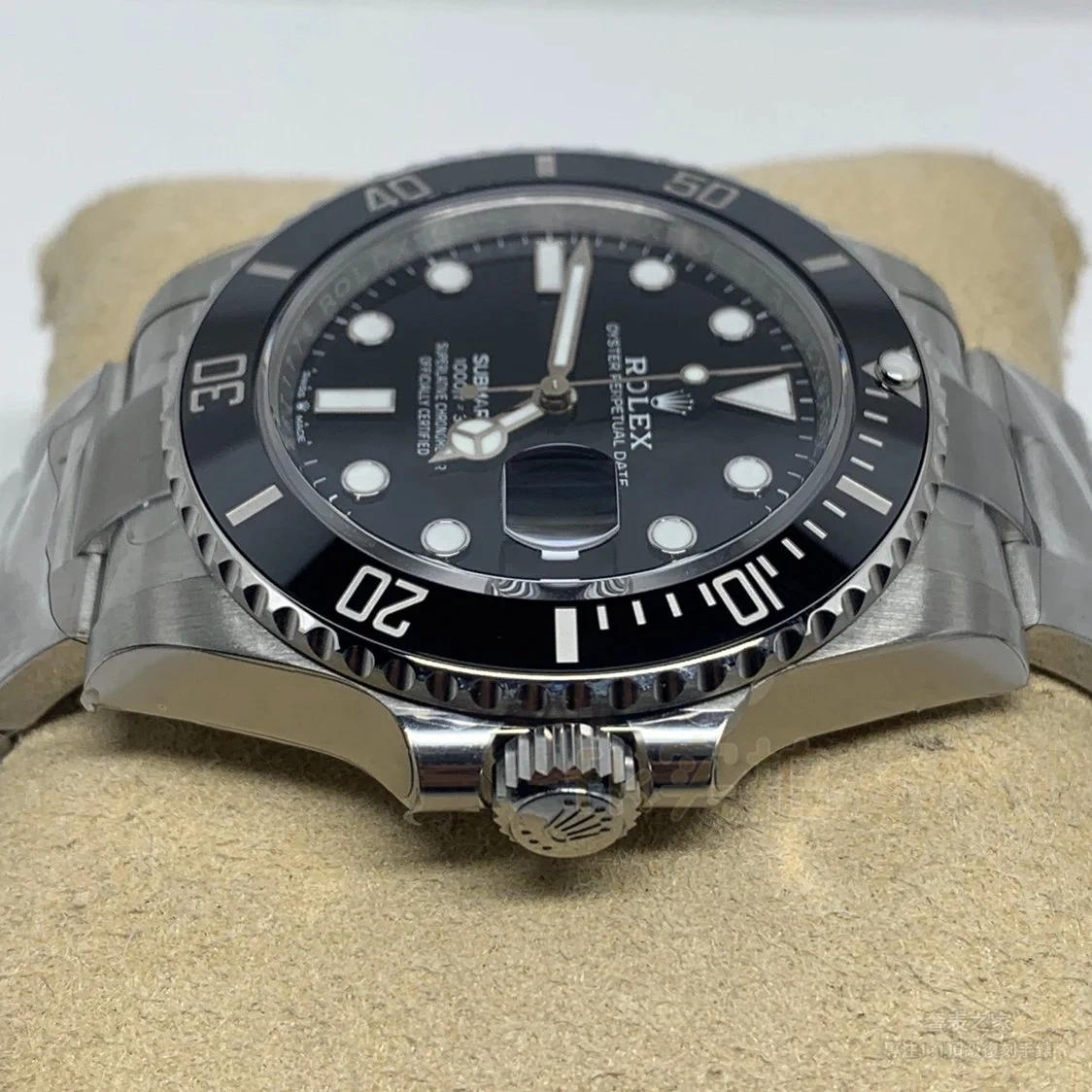 VS Factory Rolex Submariner 126610LN Crown Side Profile 904L Steel