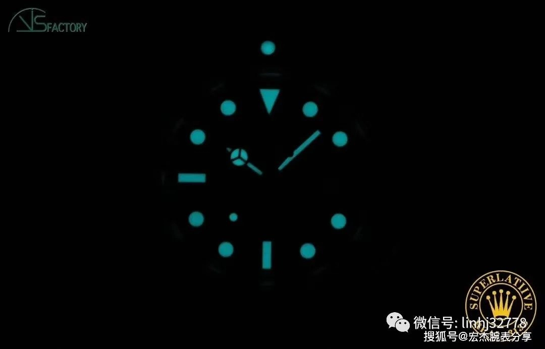VS綠水鬼表扣細節展示