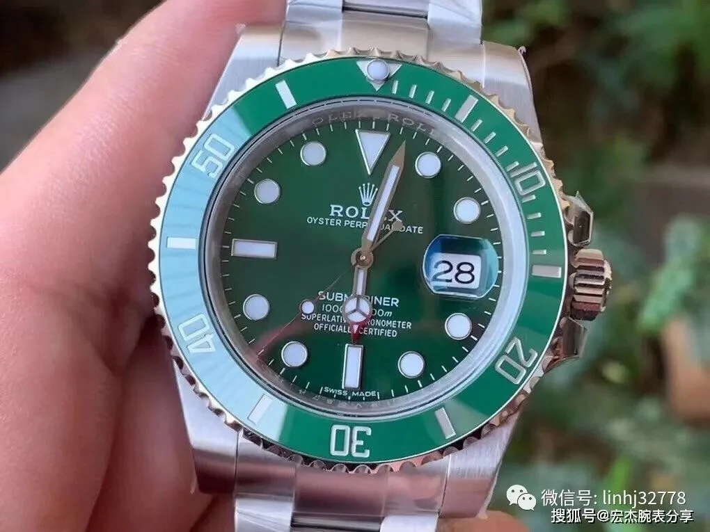 VS綠水鬼錶殼打磨工藝