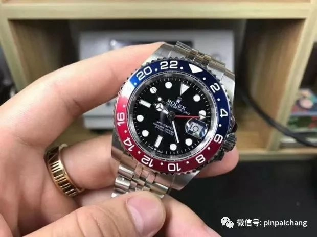 勞力士格林尼治II錶殼細節