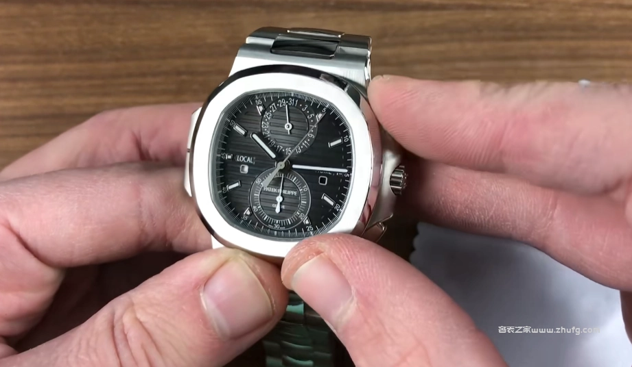Nautilus 5990 計時按鍵操作