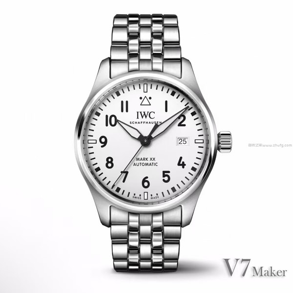 v7廠頂級復刻萬國40MM飛行員系列IW328208白盤腕表 - 4