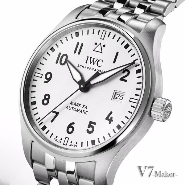 v7廠頂級復刻萬國40MM飛行員系列IW328208白盤腕表 - 5