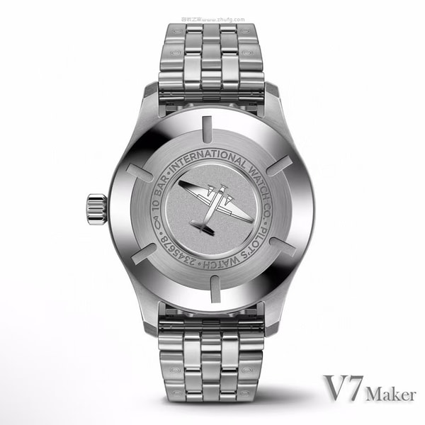 v7廠頂級復刻萬國40MM飛行員系列IW328208白盤腕表 - 1