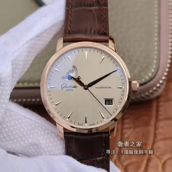 格拉蘇蒂原創 議員 大日曆 月相 42mm ETC 出品 高端復刻 - 1