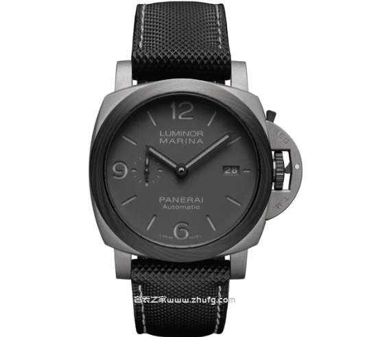 沛納海 Luminor Marina PAM01662 灰面碳纖維鈦殼 VS廠 P.9010 自動機械 44MM - 1
