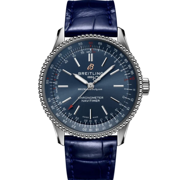 百年靈航空計時Navitimer35mm藍盤BLS廠1:1超級復刻 - 1