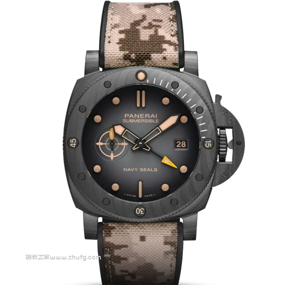 沛納海 潛行系列 PAM01513 Navy SEALs Carbotech 碳纖維 44mm VS廠 1:1復刻 - 1