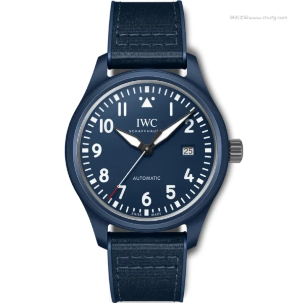 M +萬國 馬克18 IW328101 藍陶瓷 V3 M廠 自動 41mm - 1