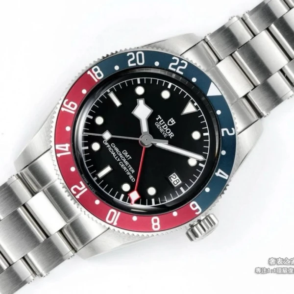 ZF帝舵碧灣M79830RB 41mm可樂圈GMT雙時區1:1復刻 - 1