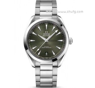 歐米茄 海馬系列 220.10.41.21.10.001 綠面 柚木紋 VS廠 一體機芯 41mm - 1