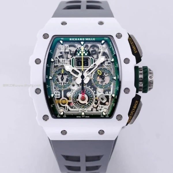 理查德米勒 RM11-03 白陶瓷 勒芒賽車計時 KU廠 V5版 44mm - 1