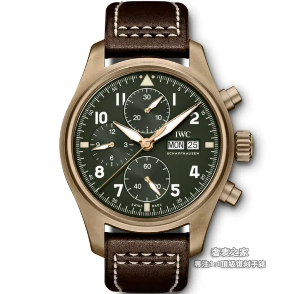 IWC 萬國 飛行員 噴火戰機 IW387902 青銅金 計時 TWS Factory 復刻 - 1