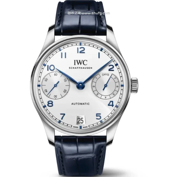 IWC 萬國 葡萄牙系列 IW500702七日鍊 藍針 精鋼殼 高仿1:1 42.4mm - 1