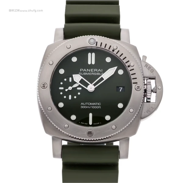 沛納海 Submersible PAM1055 綠盤 42mm VS廠 綠海魂 1:1復刻 - 1
