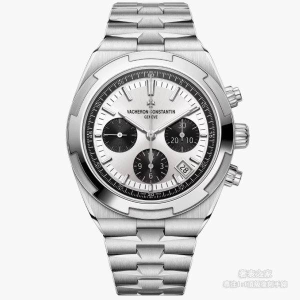 江詩丹頓 Overseas 5500V 熊貓盤計時款 8F廠 1:1復刻 41mm - 1