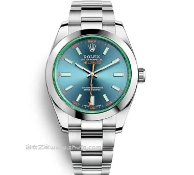 勞力士 Milgauss m116400gv-0002藍盤 綠玻璃 VS 一體機芯 40mm - 1