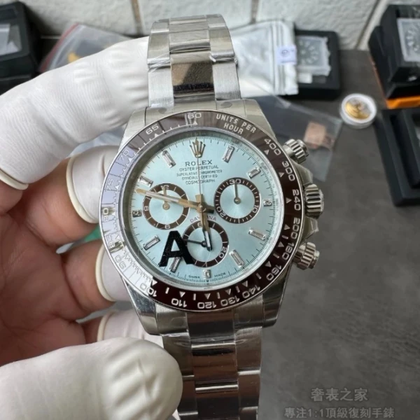 勞力士 迪通拿 M126506-0001 冰藍面鋼帶 VS廠 1:1復刻錶 - 4