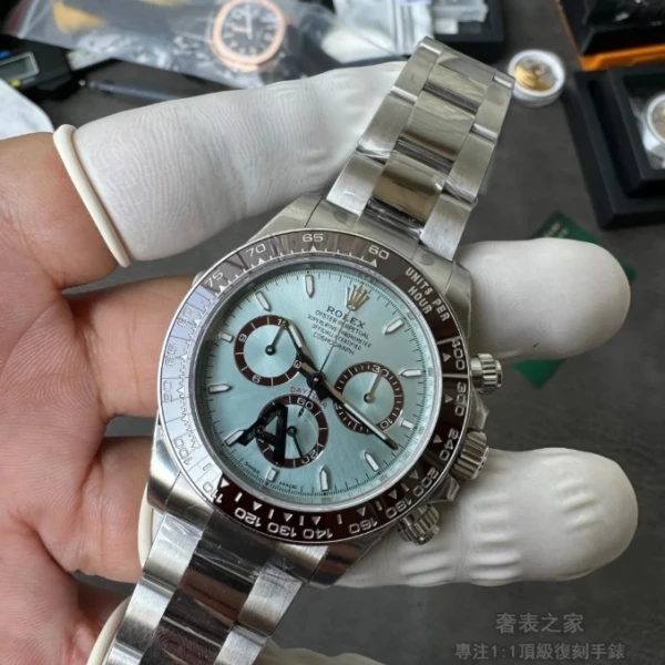 勞力士 迪通拿 M126506-0001 冰藍面鋼帶 VS廠 1:1復刻錶 - 5