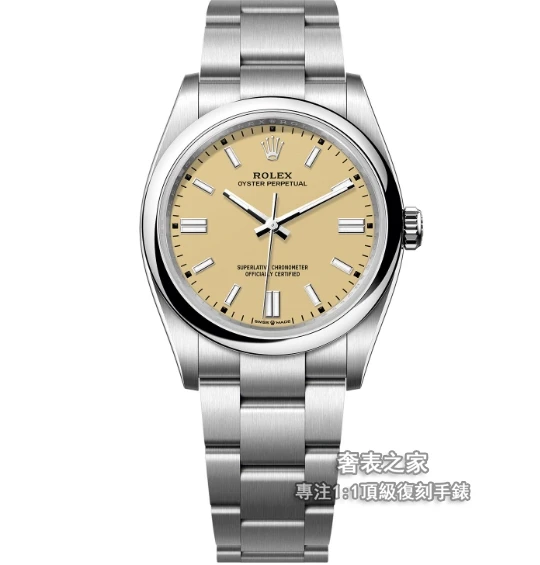 勞力士 蠔式恆動 36mm M126000-0012 沙米色 VS 高端復刻 - 1
