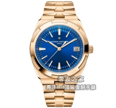 江詩丹頓 Overseas 4500V/210R-B705 藍盤 41mm PPF 廠 高仿復刻腕錶 - 1