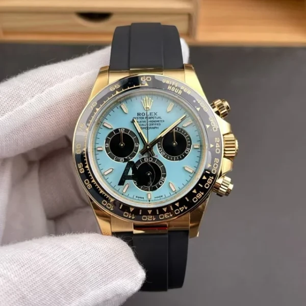 1:1高仿 勞力士 迪通拿 M126518LN-0014 蒂芙尼蘭色 VS廠 40mm - 4