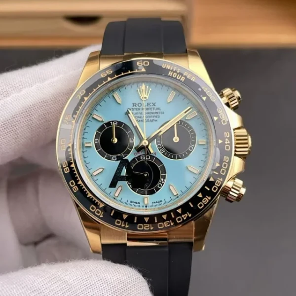 1:1高仿 勞力士 迪通拿 M126518LN-0014 蒂芙尼蘭色 VS廠 40mm - 5