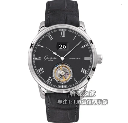 格拉蘇蒂原創 議員 大日曆陀飛輪 1-94-03-04-04-04 R8 V3 復刻腕錶 - 1