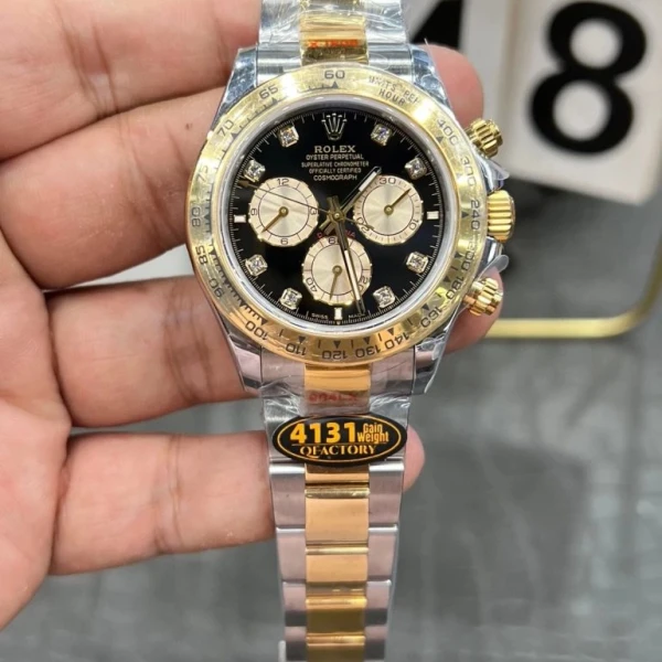 勞力士 迪通拿 m126503-0002 雙色間金配重款 QF廠 1:1復刻錶 - 4