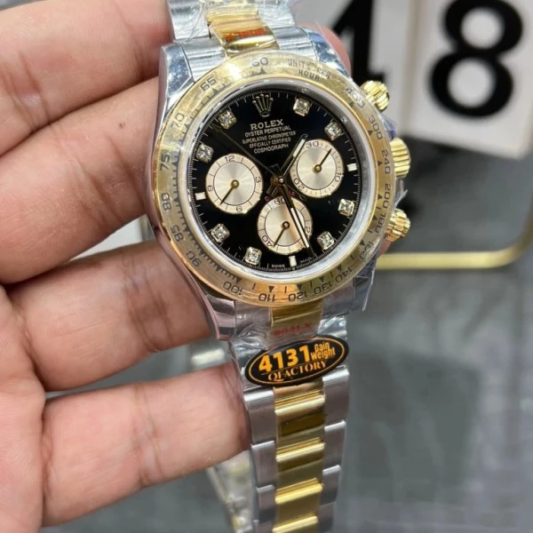 勞力士 迪通拿 m126503-0002 雙色間金配重款 QF廠 1:1復刻錶 - 1