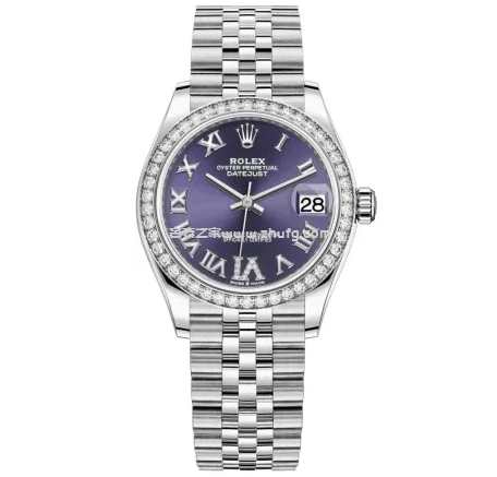 勞力士日誌型M278384RBR-0030鑲鑽女錶 1:1復刻手錶 31MM - 1