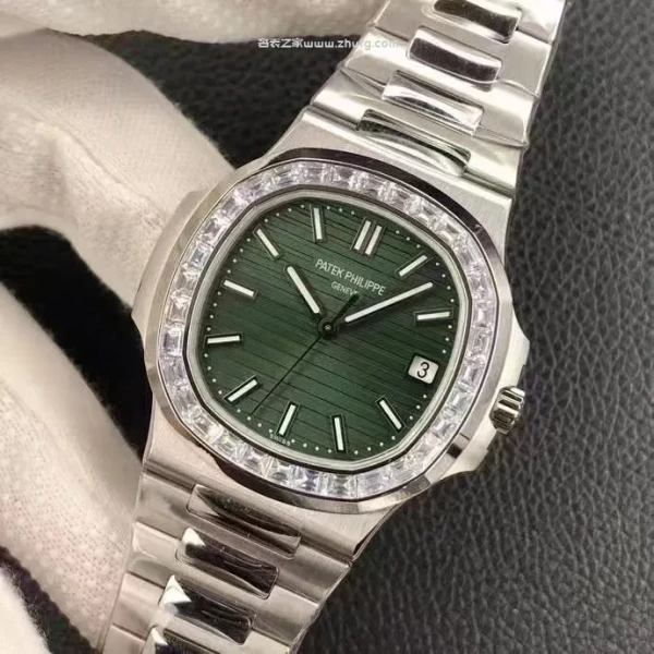 ZF廠百達翡麗38MM古典表系列5153G-010白盤翻蓋腕表 - 5