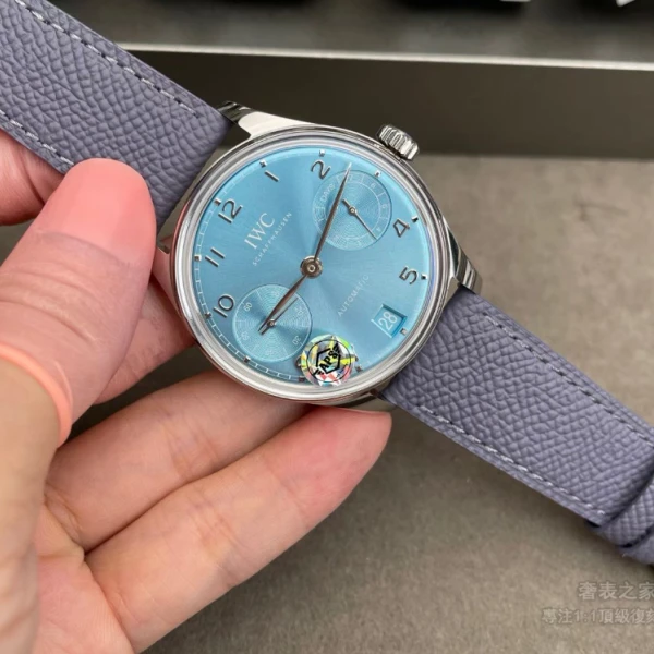萬國表 葡萄牙七日鍊 IW501708 冰藍面 APS廠 1:1復刻 44毫米 - 5